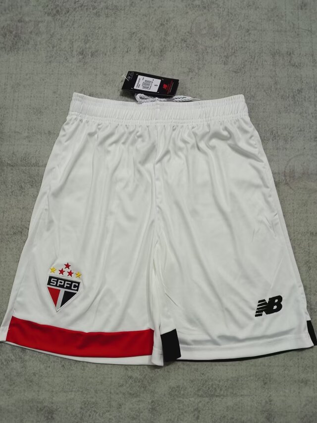 AAA Quality Sao Paulo 24/25 Home Soccer Shorts
